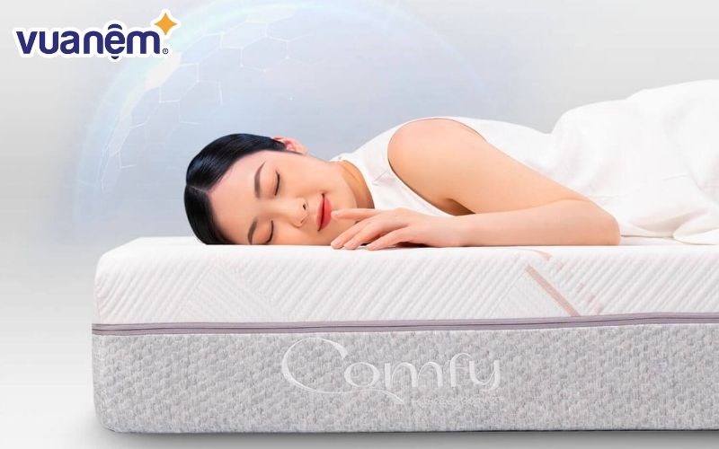 Nệm foam có độ đàn hồi tốt, hỗ trợ cột sống tối ưu