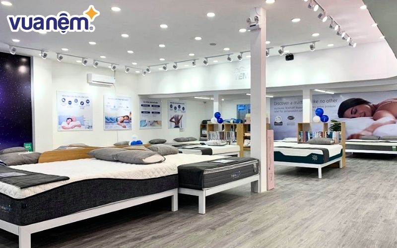 Nên mua nệm 1m3 tại các cửa hàng, đại lý phân phối chính hãng