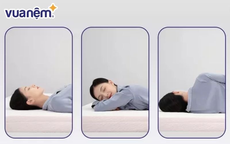 Nệm Liên Á Classic làm từ 100% cao su nguyên chất an toàn cho sức khỏe