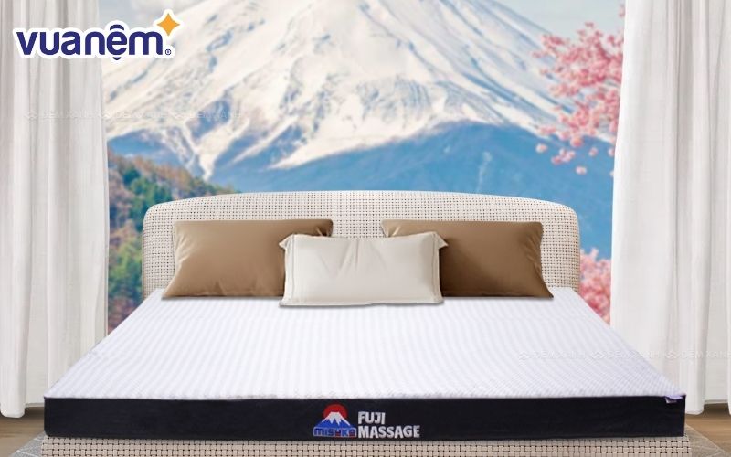 Nệm foam Misuko Fuji cho cảm giác thoải mái, mềm mại như nằm trên nệm cao su thiên nhiên