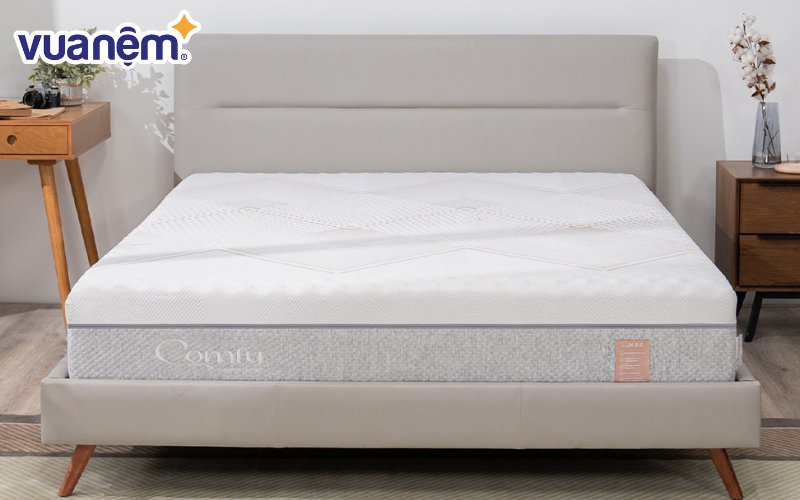 Nệm foam Comfy Lux 3.0 cao cấp nâng đỡ đến 5 vùng cơ thể