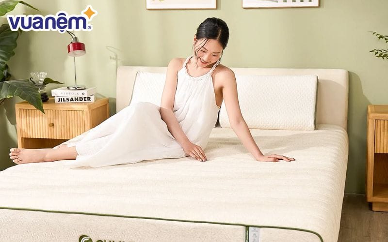 Nệm cao su cân bằng nhiệt 3in1 Gummi Hybrid Plus