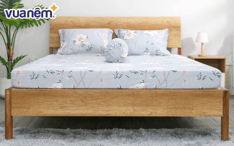 Nệm bông ép tại Nasago được chế tạo từ sợi bông tinh khiết, ép chặt dưới áp suất cao