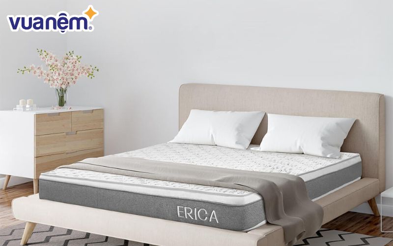 Nệm cao su Hybrid Kim Cương Erica Smart Tech