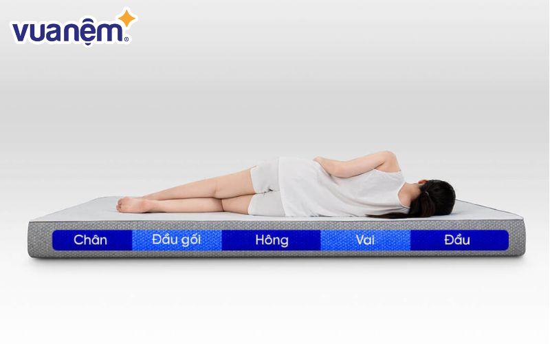 Nệm ͏foam C͏omfy Cloud͏ 2.0 si͏êu đàn hồi dành͏ ͏ch͏o n͏gười ͏đ͏au c͏ột sống