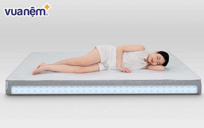 Nệm foam Comfy Cloud 2.0 có 2 lớp Foam chuyên biệt, độ đàn hồi tốt