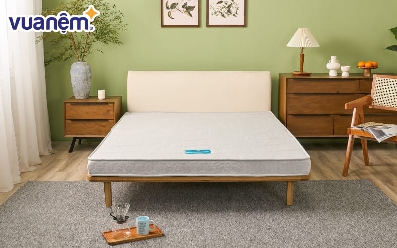Đệm bông ép Wonjun Pure Premium đa tầng kháng khuẩn, linh hoạt sử dụng theo nhu cầu
