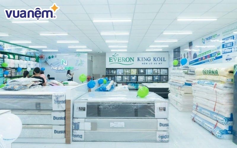 Thế Giới Nệm có hệ thống 45 cửa hàng trên toàn quốc