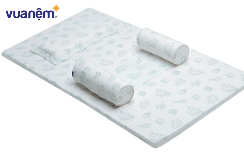 Nệm mỏng có độ dày từ 2-5cm, kiểu dáng nhỏ gọn, mẫu mã đa dạng