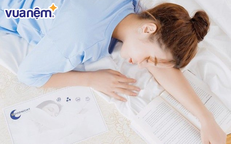 Nệm Goodnight Eva họa tiết tinh tế, êm ái làn da