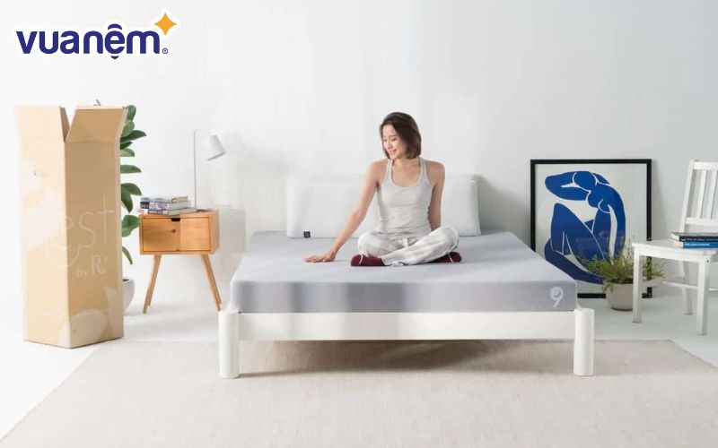 Nệm Ru9 Nest có thiết kế nhỏ gọn, tinh tế