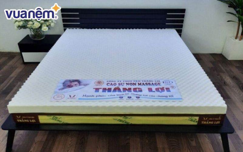Nhiều ưu đãi khi mua nệm cao su non Thắng Lợi 1m2
