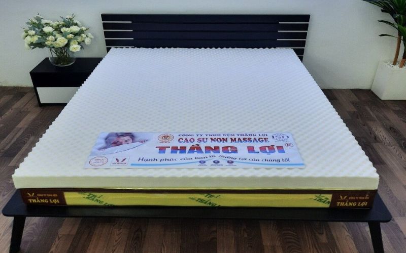 Nhiều ưu đãi khi mua nệm cao su non Thắng Lợi 1m2