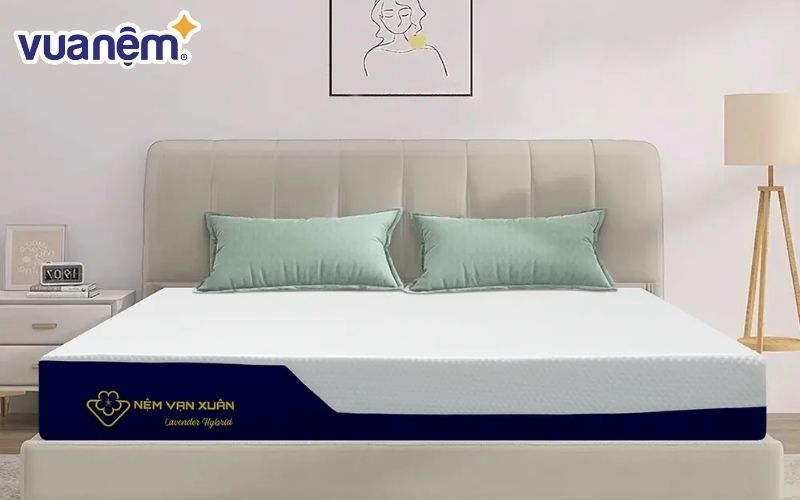 Nệm Foam Đa Tầng Cao Cấp Vạn Xuân dòng Lavender Hybrid