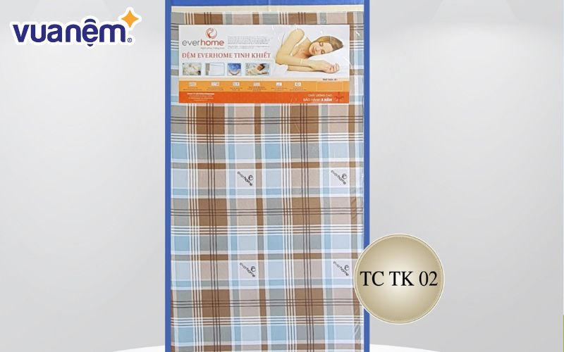 Đệm bông ép Everhome kích thước 1m4x1m9