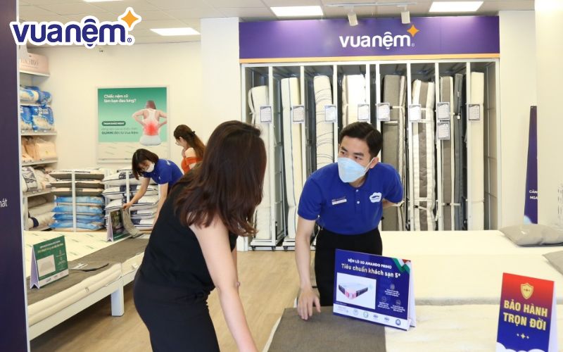 Vua Nệm cam kết chỉ bán hàng chính hãng