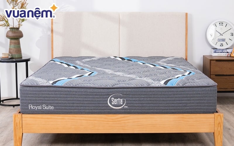 Một sản phẩm mang thương hiệu nệm Serta