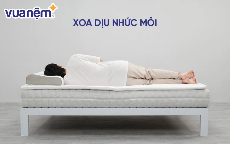 Topper nệm cao su thiên nhiên