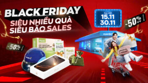 Bùng nổ Black Friday – Sale lớn nhất năm từ Vua Nệm