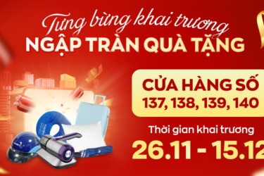 Vua Nệm tưng bừng khai trương 4 cửa hàng trong tháng 11/2024 - Ngập tràn quà tặng