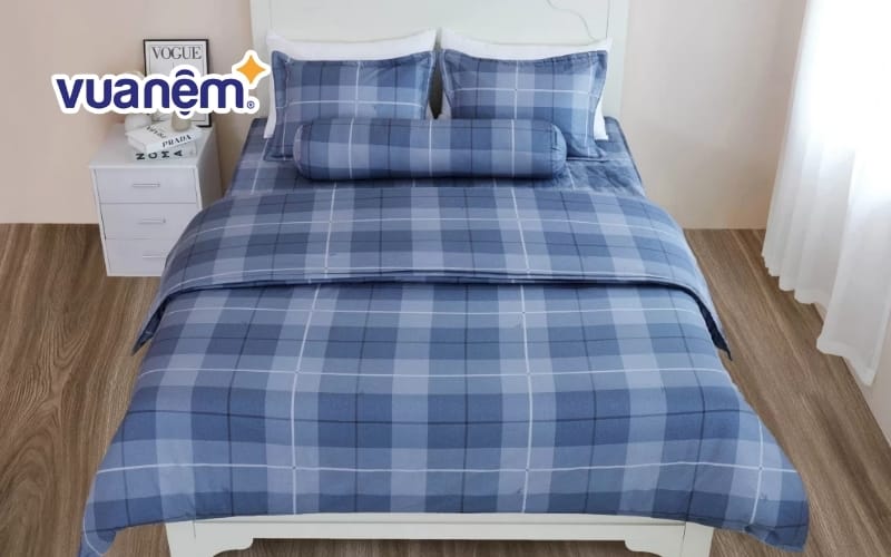 Bộ chăn ga gối Sông Hồng Basic