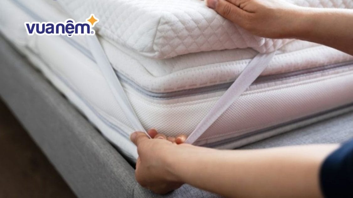 Có nên đặt một tấm nệm mới chồng lên nệm cũ?
