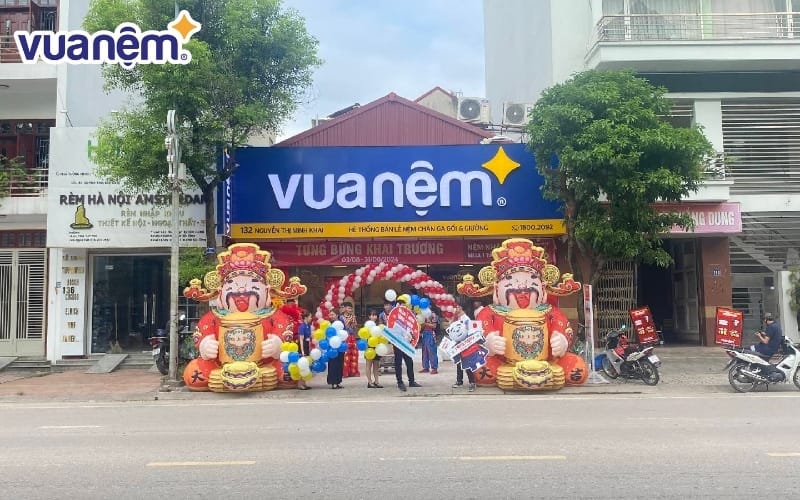 Sắm chăn ga gối nệm với giá cực hời tại Vua Nệm Bắc Giang