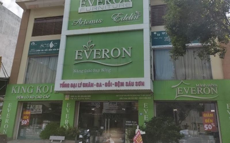 Cửa hàng nệm Everon tại Bắc Giang