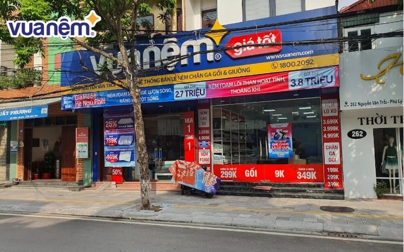 Mua đệm chất lượng tốt tại cửa hàng Vua Nệm