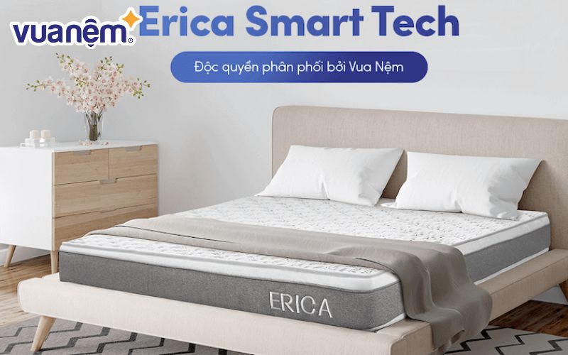 Nệm cao su đa tầng Erica Smart Tech