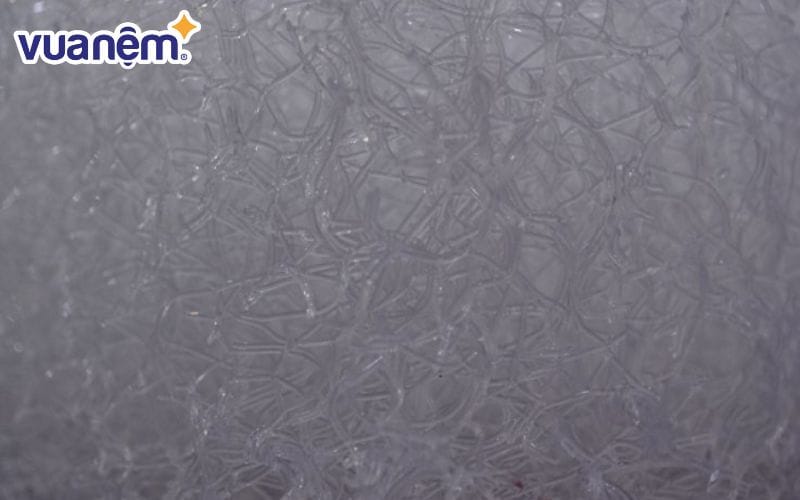 Cấu trúc 3D với các sợi nhựa Polyethylene trong suốt