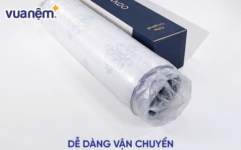 Đệm lò xo cuộn gọn Amando Elite Original