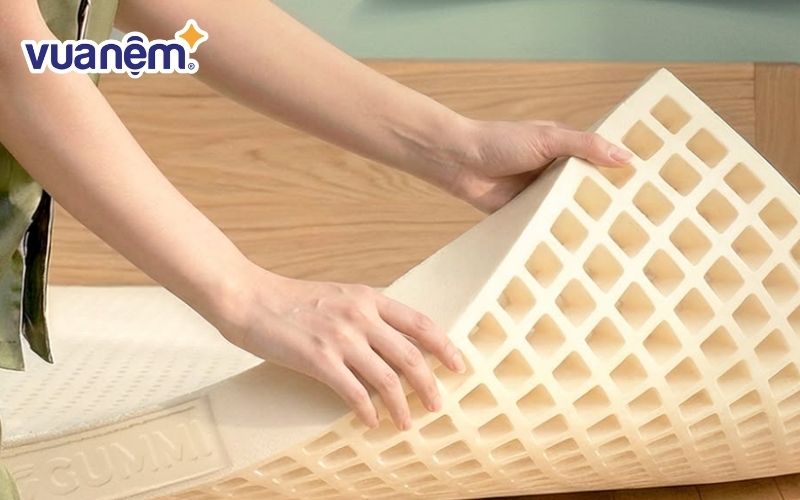 Dịch vụ cắt nệm cao su 1mx2m theo yêu cầu tại Vua Nệm