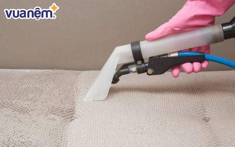 Thanh Xuân sẽ mang đến cho bạn 1 chiếc nệm sạch sẽ, loại bỏ hết mồ hôi, mảng bám, vi khuẩn