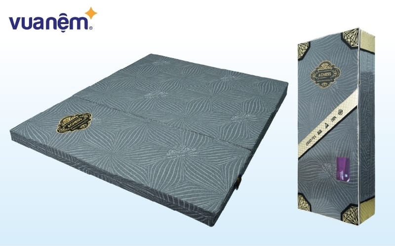 Nệm gấp Kim Cương Acness chất liệu cao cấp