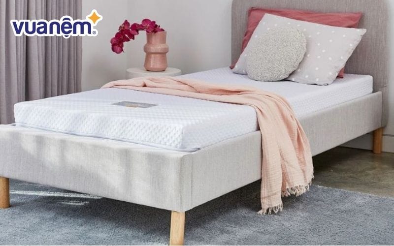 Lý do chọn nệm cao su 1mx2m cho giường đơn