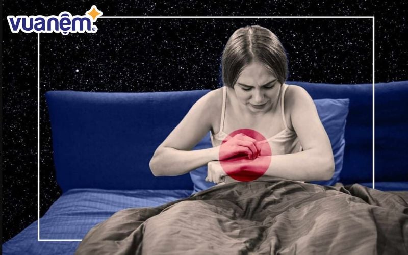 Có rất nhiều nguyên nhân khiến người dùng khi nằm nệm bị ngứa