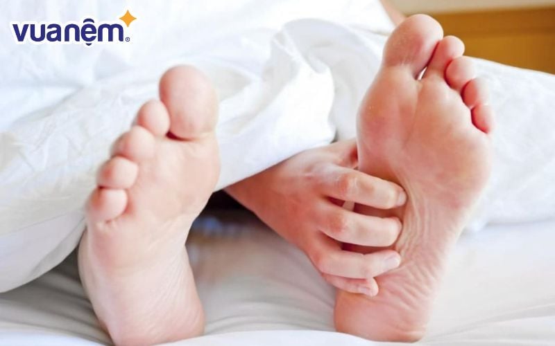 Nằm nệm bị ngứa do mồ hôi từ cơ thể toát ra lâu ngày không vệ sinh nệm