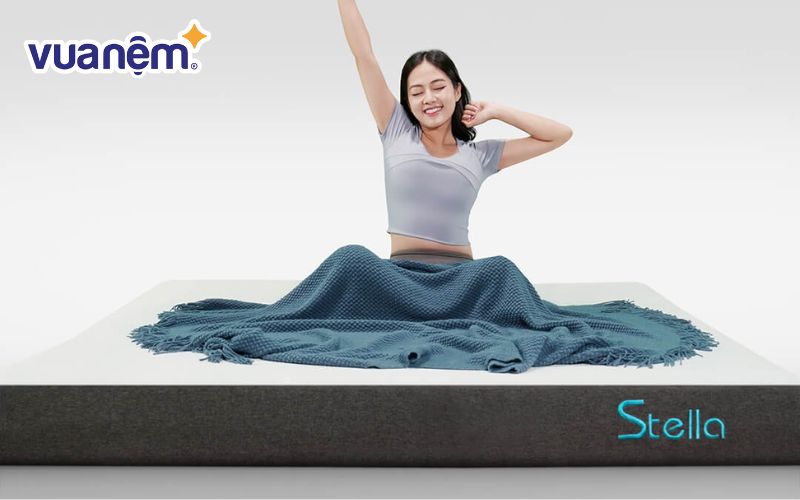 Nệm cao su Kim Cương Stella: Êm ái và bền bỉ