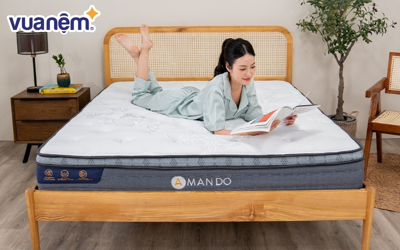 Nệm lò xo Amando Elite Plus phù hợp cho mẹ bầu