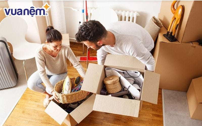 Bạn nên phân loại và bảo quản cẩn thận đồ đạc trong quá trình chuyển nhà