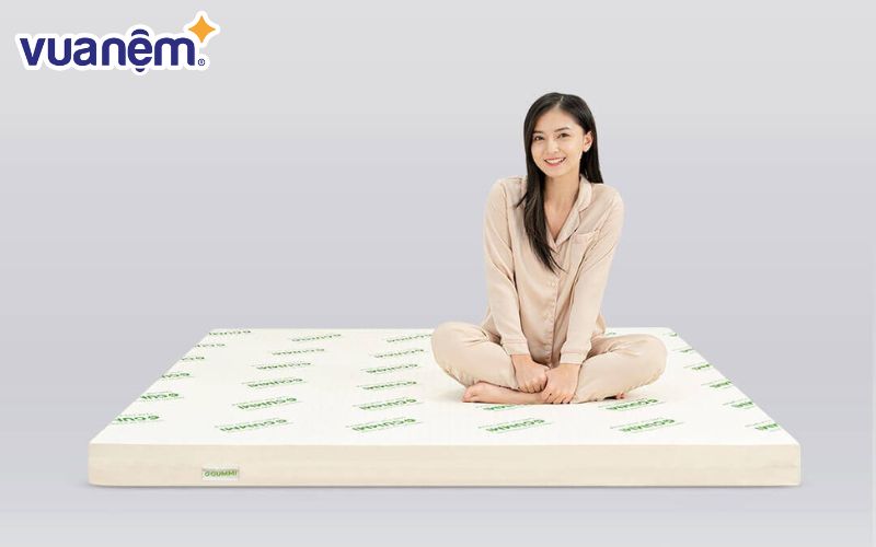 Nệm Gummi Classic hội tụ đầy đủ các tiêu chuẩn của một chiếc nệm cao su