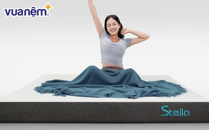 Nệm Kim Cương Stella giúp phụ nữ nội trợ có giấc ngủ ngon