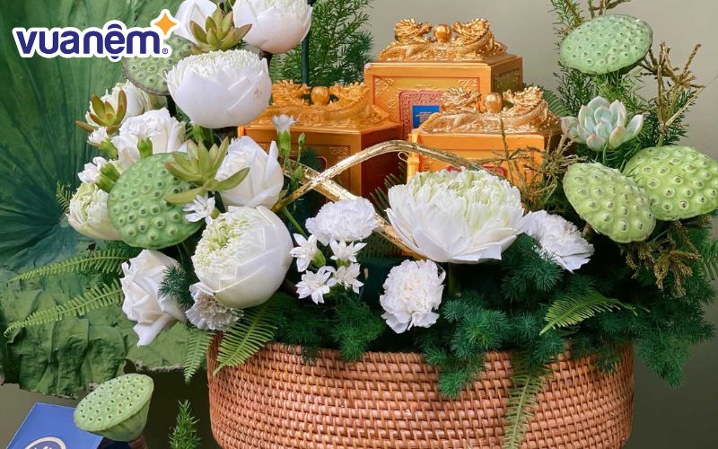 Tráp dạm ngõ của Song Huyền Wedding được chế tác tinh xảo, mang đến sự sang trọng và ý nghĩa