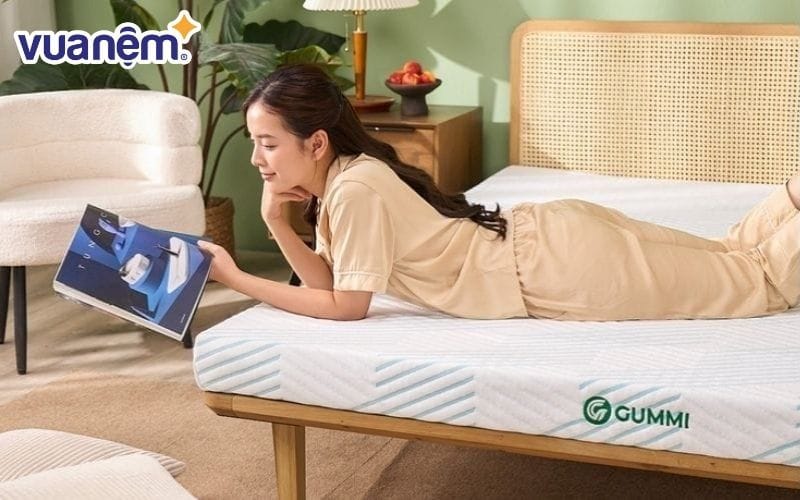 Nệm mang lại cảm giác thoải mái và dễ chịu khi nằm
