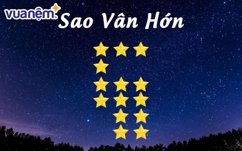 Sao Vân Hớn chiếu mệnh nên nam Nhâm Ngọ 2002