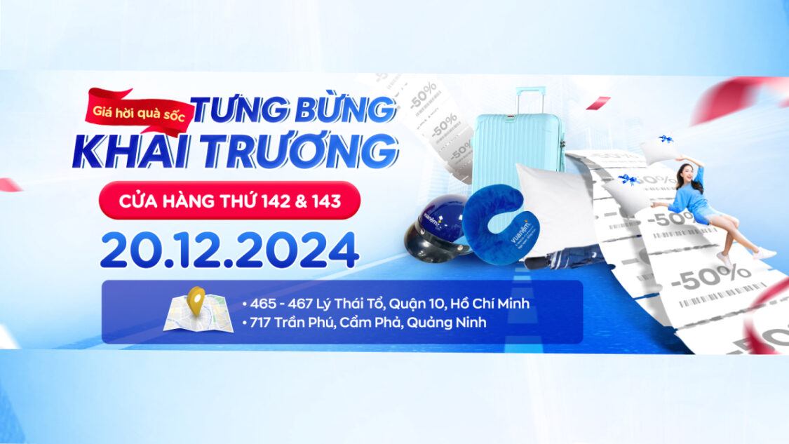 Vua Nệm khai trương 02 cửa hàng trong tháng 12/2024 - Siêu Sale Hủy Diệt