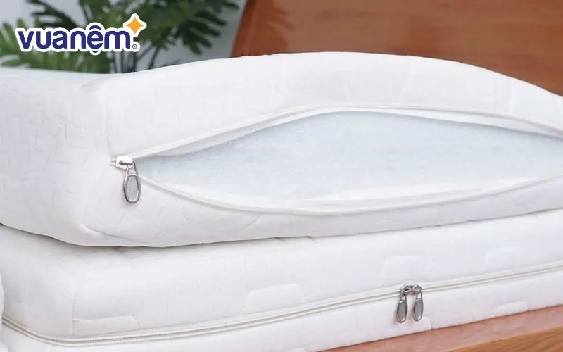 Nệm bông ép Ultra White