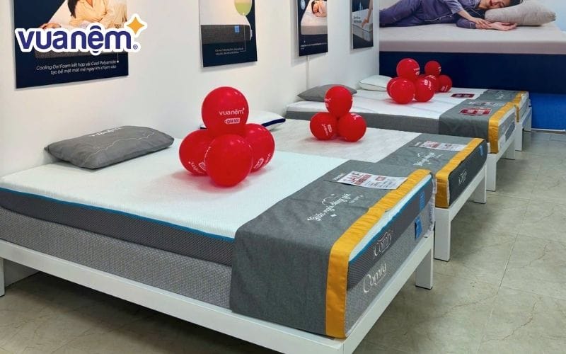 Chọn nệm thoáng khí tại Vua Nệm hạn chế tình trạng trẻ sơ sinh nằm nệm bị nóng lưng