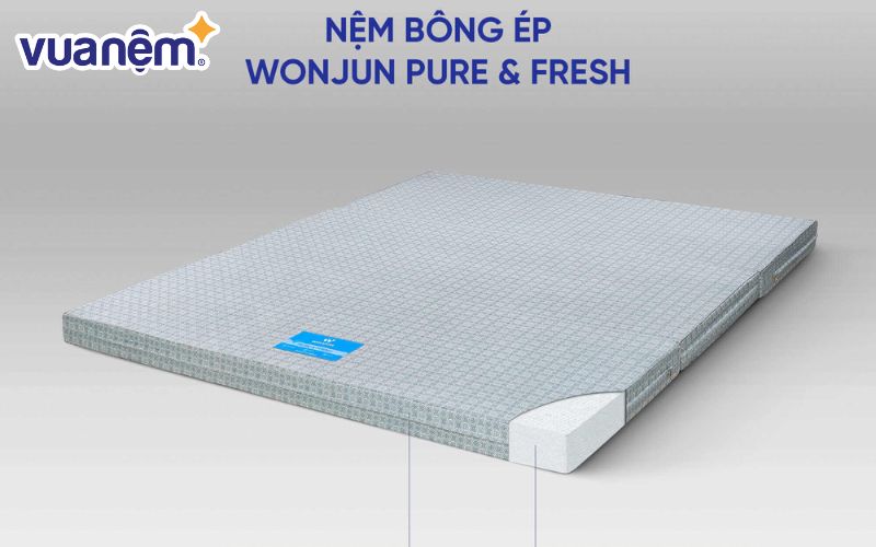 Nệm bông ép Wonjun Pure & Fresh